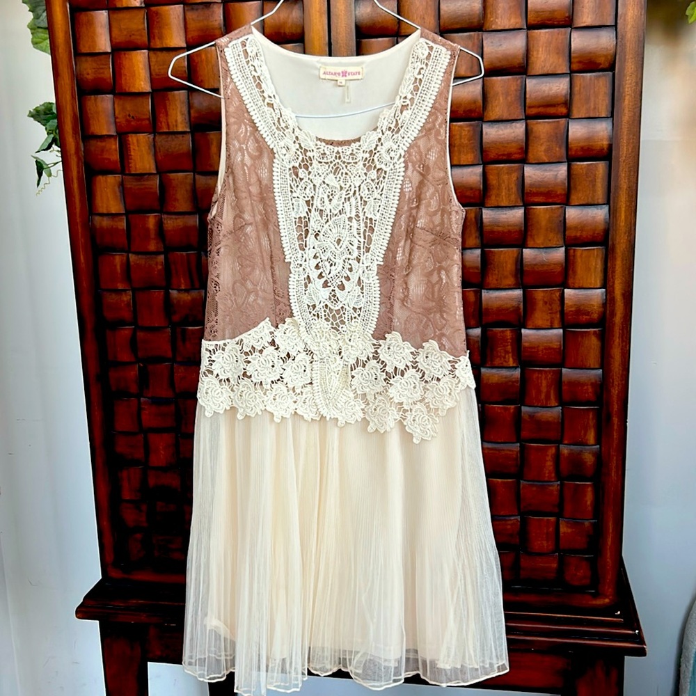 Altar’d State lace midi dress